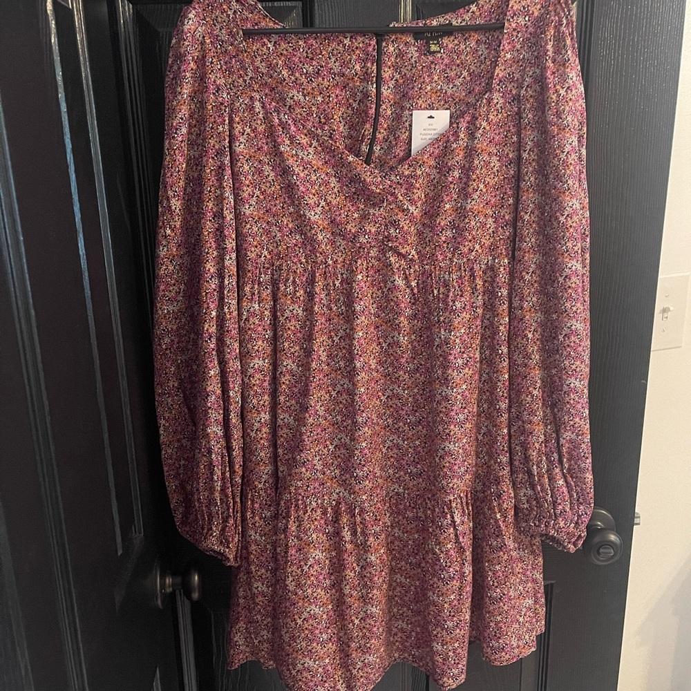 AFRM Long Sleeve Floral Dress - Picture 7 of 7